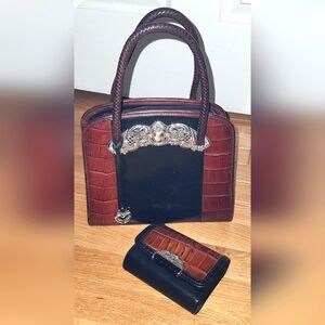 BRIGHTON CHANTILLY PURSE & TRIFOLD BRIGHTON WALLET GREAT DEAL🤩